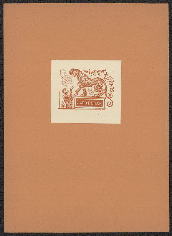 Jan Konůpek – Exlibris Jaro Beran 