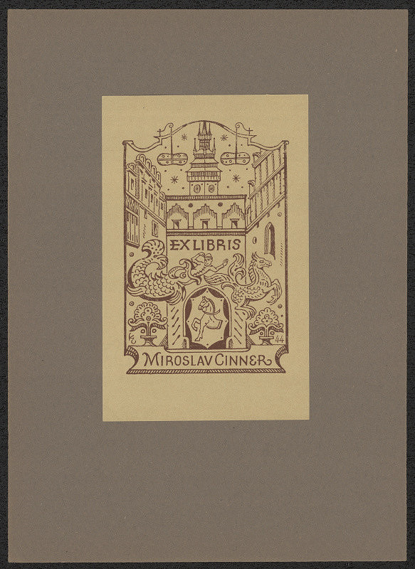 Jan Konůpek – Ex libris Miroslav Cinner 