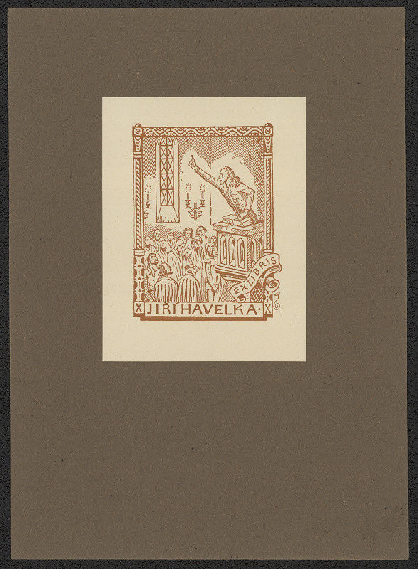 Jan Konůpek – Exlibris Jiří Havelka 