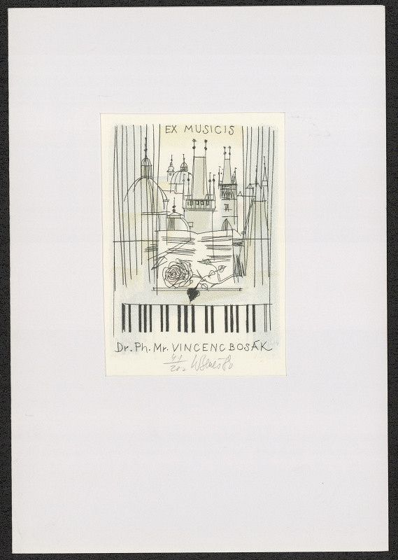 Karel Beneš/1932 – Ex musicis Dr. Ph. Mr. Vincenc Bosák 