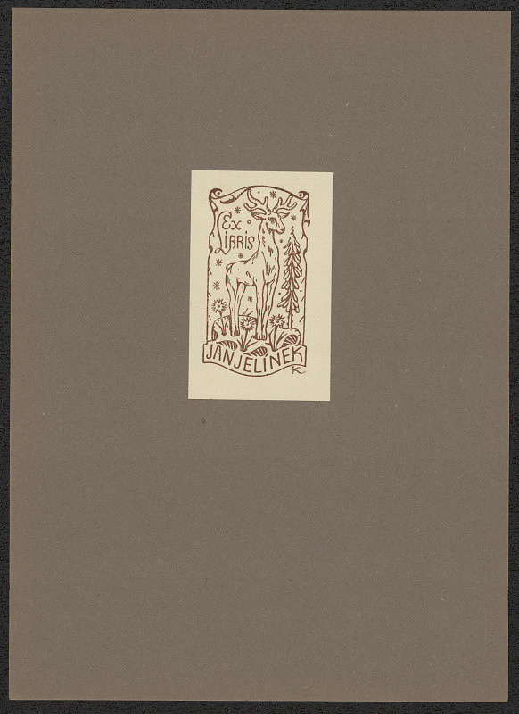 Jan Konůpek – Exlibris Jan Jelínek 