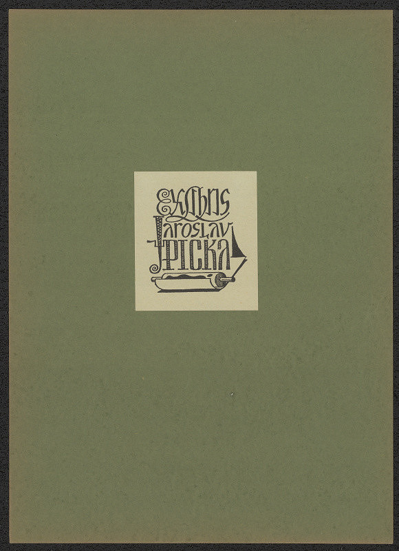 Jan Konůpek – Exlibris Jaroslav Špička 