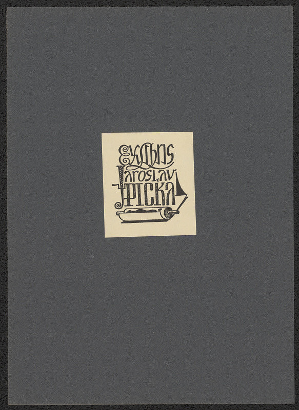 Jan Konůpek – Exlibris Jaroslav Špička 