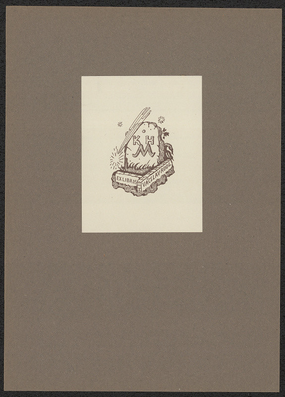 Jan Konůpek – Ex libris Vácslav Rudl, KHM 