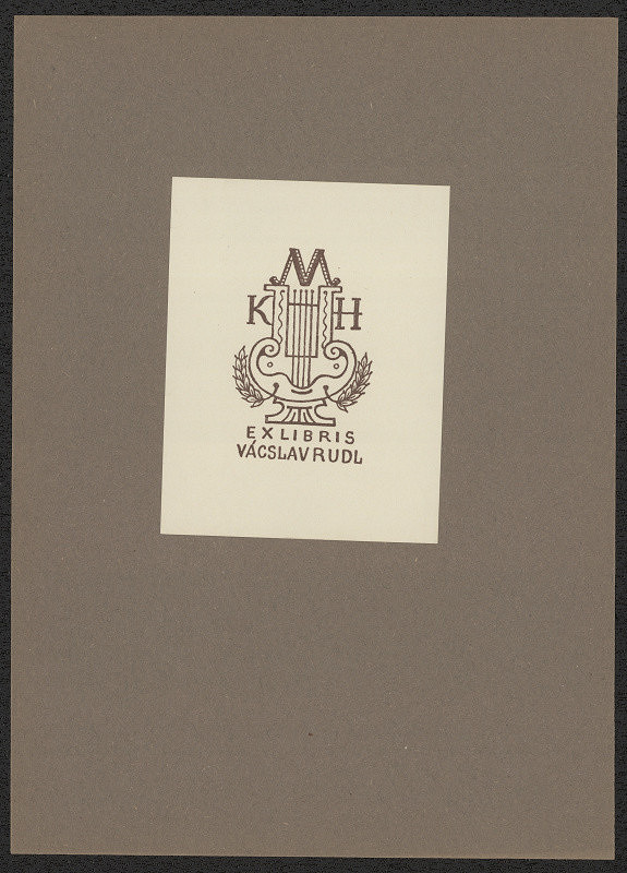 Jan Konůpek – Ex libris Vácslav Rudl, KHM 