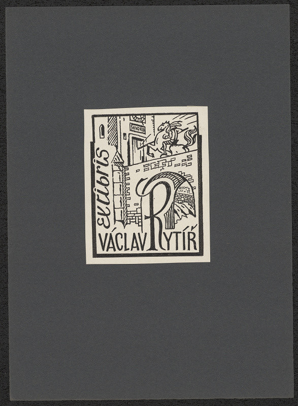 Jan Konůpek – Exlibris Václav Rytíř 