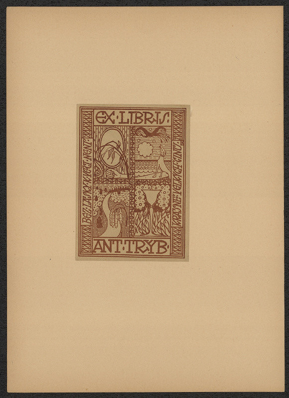 Jan Konůpek – Exlibris Ant. Trýb 