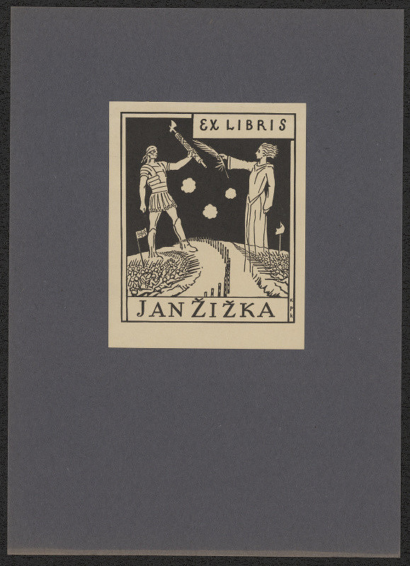 Jan Konůpek – Ex libris  Jan Žižka 