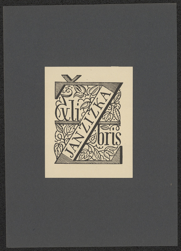 Jan Konůpek – Ex libris Jan Žižka 