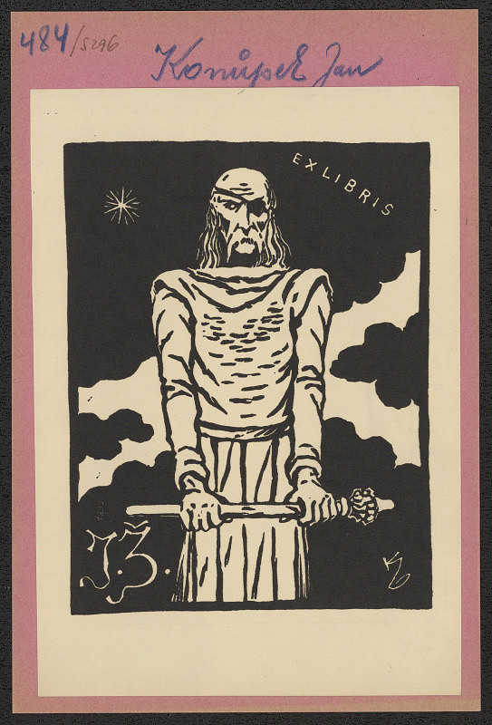 Jan Konůpek – Ex libris J.Ž. 