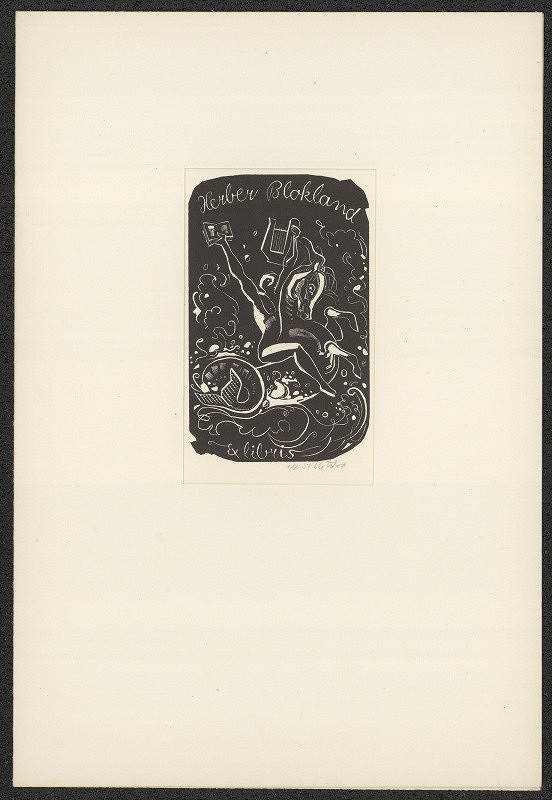 Emil Kotrba – Ex libris Herber Blokland 