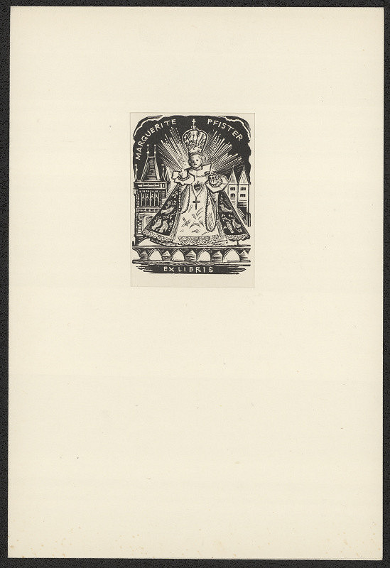 Emil Kotrba – Marguerite Pfister Ex libris 