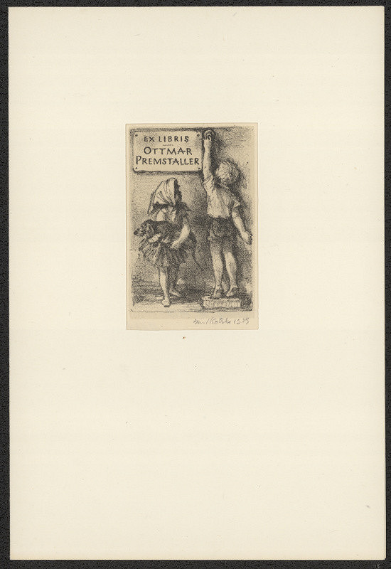 Emil Kotrba – Ex libris Ottmar Premstaller 