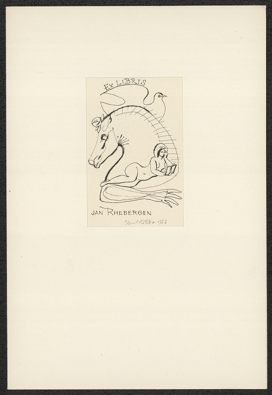 Emil Kotrba – Ex libris Jan Rhebergen 