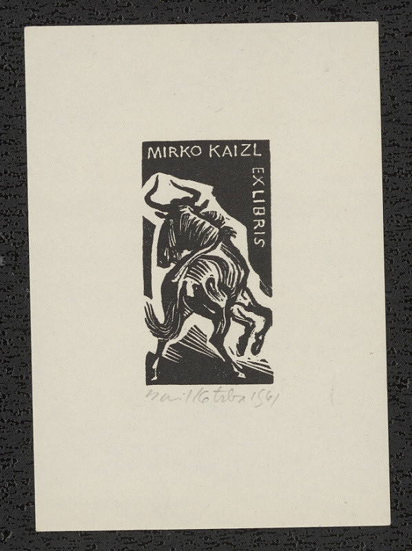 Emil Kotrba – Ex libris Mirko Kaizl 