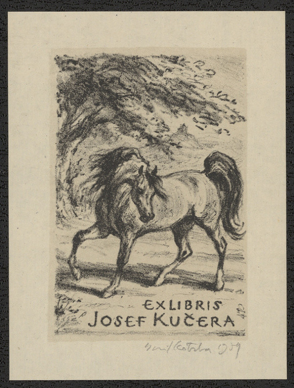 Emil Kotrba – Ex libris Josef Kučera 