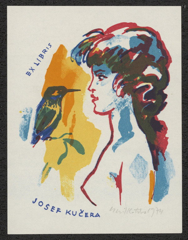 Emil Kotrba – Ex libris Josef Kučera 