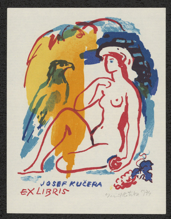 Emil Kotrba – Josef Kučera Ex libris 