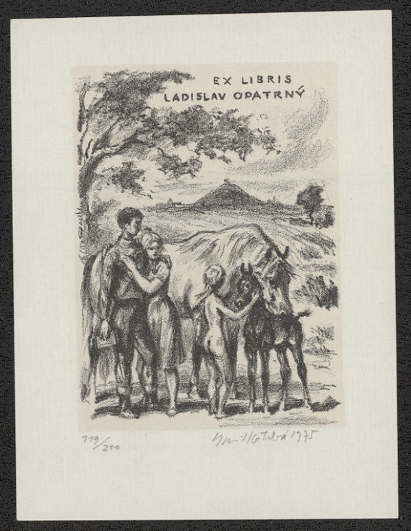 Emil Kotrba – Ex libris Ladislav Opatrný 