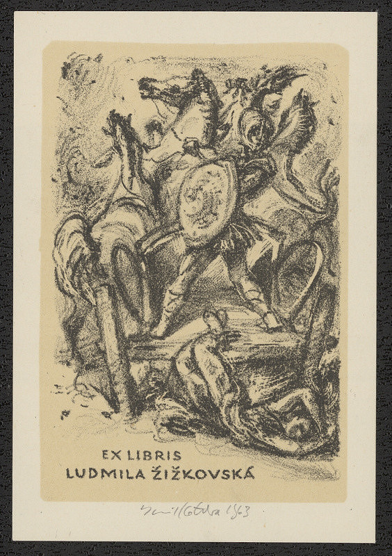Emil Kotrba – Ex libris Ludmila Žižkovská 