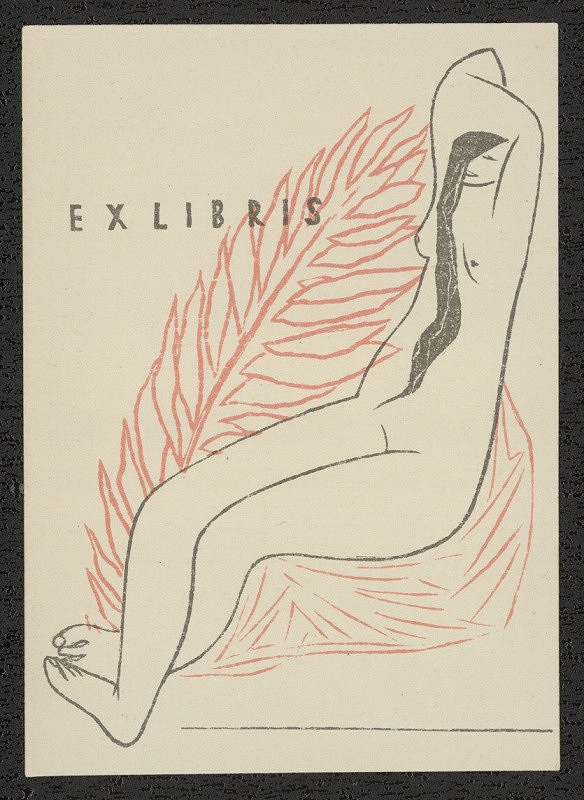 Rudolf Krajc – Ex libris (bez jm.) 