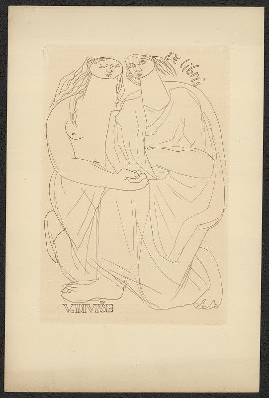 Rudolf Krajc – Ex libris V. Diviše 