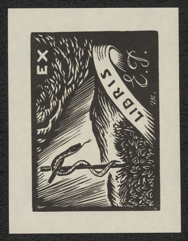Josef Krejsa – Ex libris E. T. 