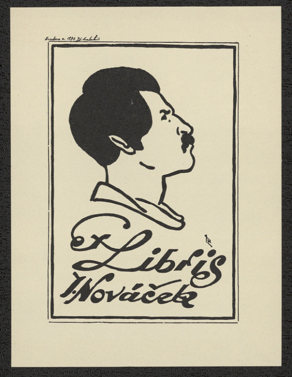 Zdeněk Kratochvíl (pseud. T.R. Chvojka) – Ex libris J. Nováček 