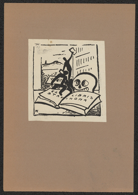 J. Krawcec, Hanka Král – Ex libris Stavinoha 