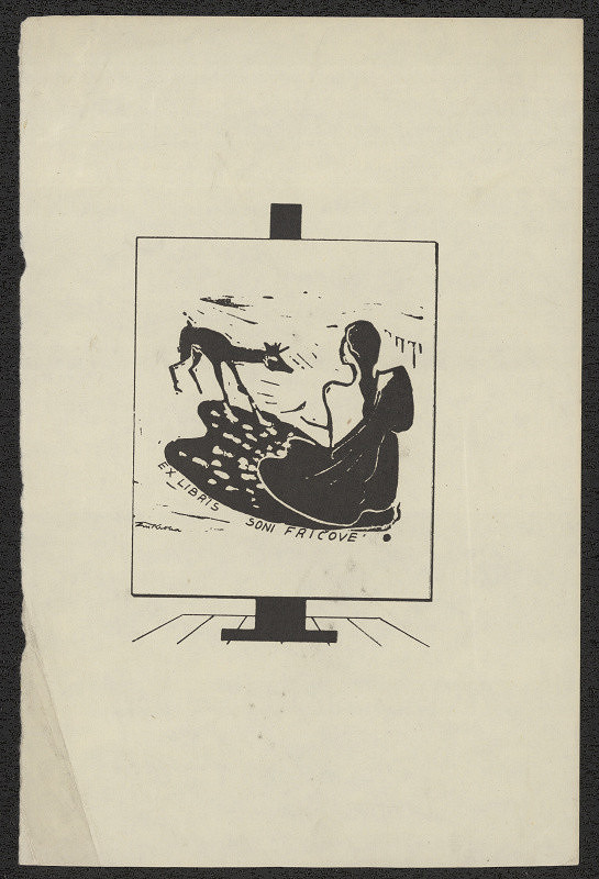 J. Krawcec, Hanka Král – Ex libris Soni Fričové 