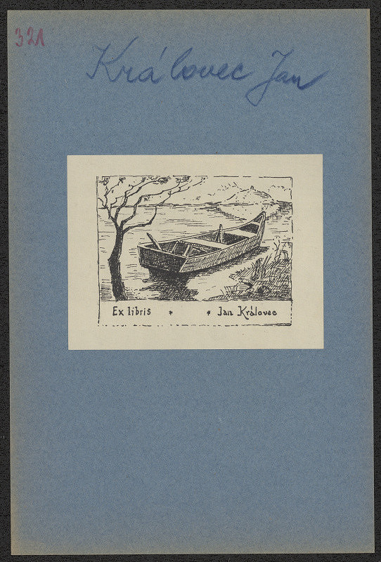 Jan Krawcec, Hanka Královec – Ex libris Jan Královec 