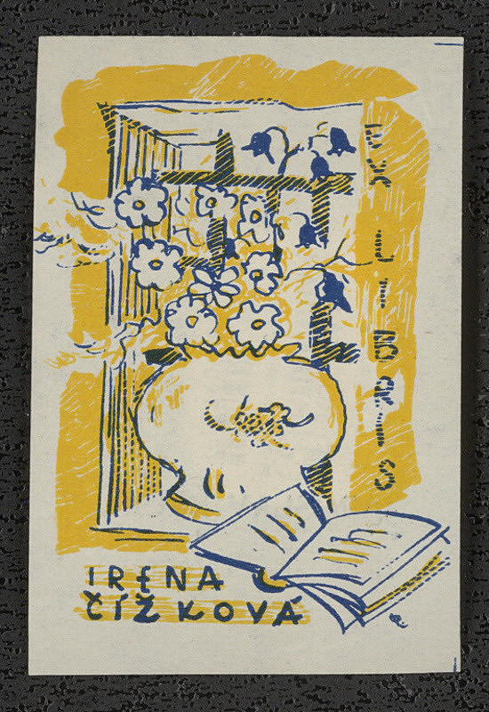 Jaroslav Krcal – Ex libris Irena Čížková 
