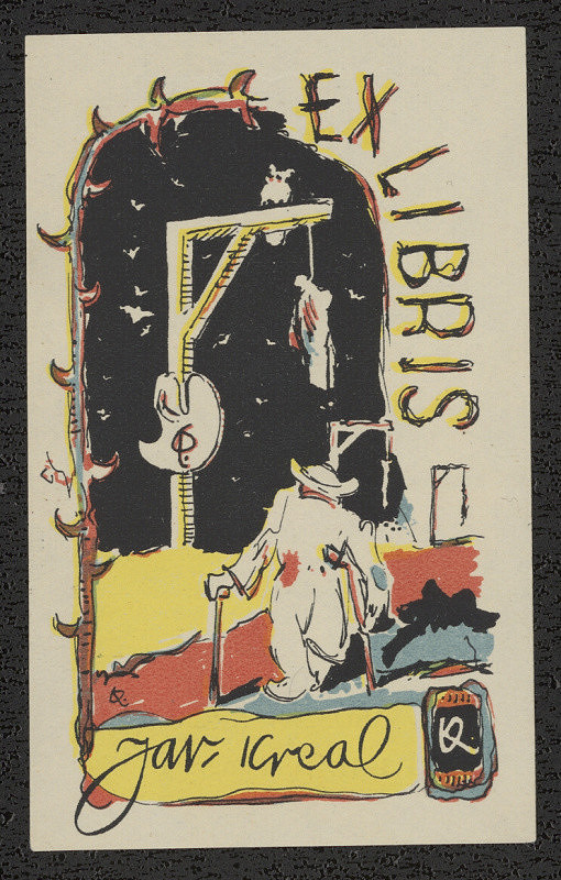 Jaroslav Krcal – Ex libris Jar. Krcal 