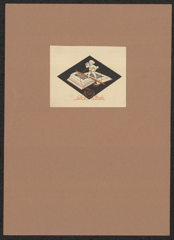 Fr. Krček – Ex libris Alois Štork 