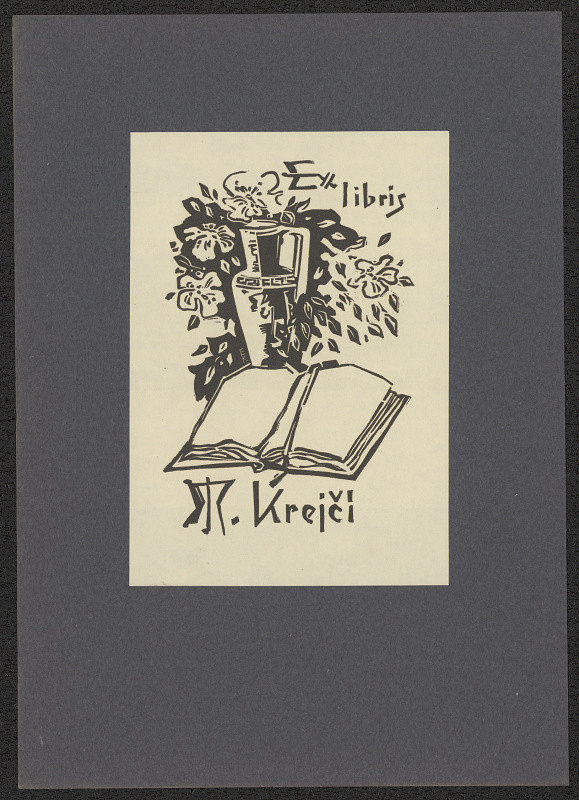 Eduard Krejčí – Ex libris M. Krejčí 