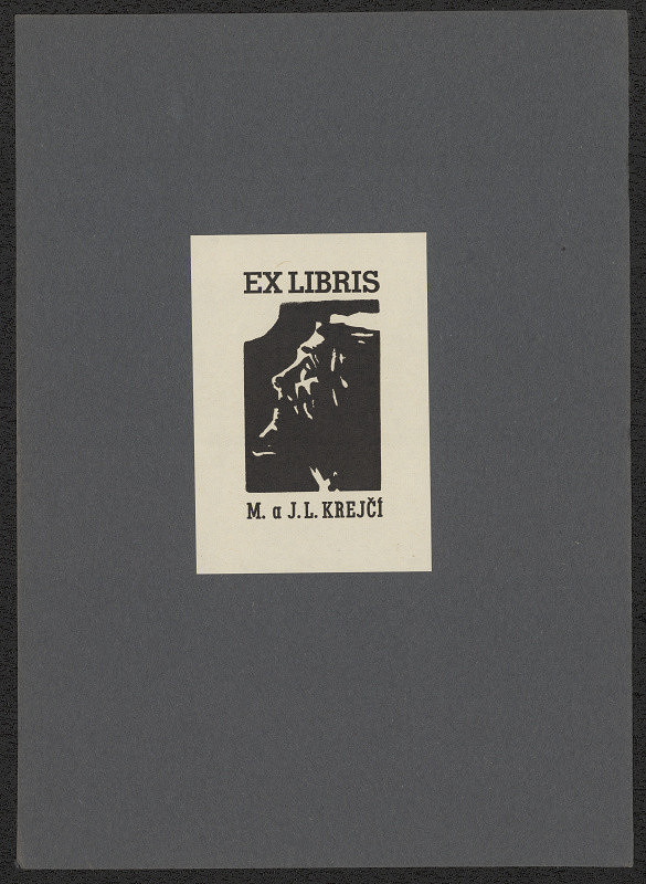 Eduard Krejčí – Ex libris M. a J.L. Krejčí 