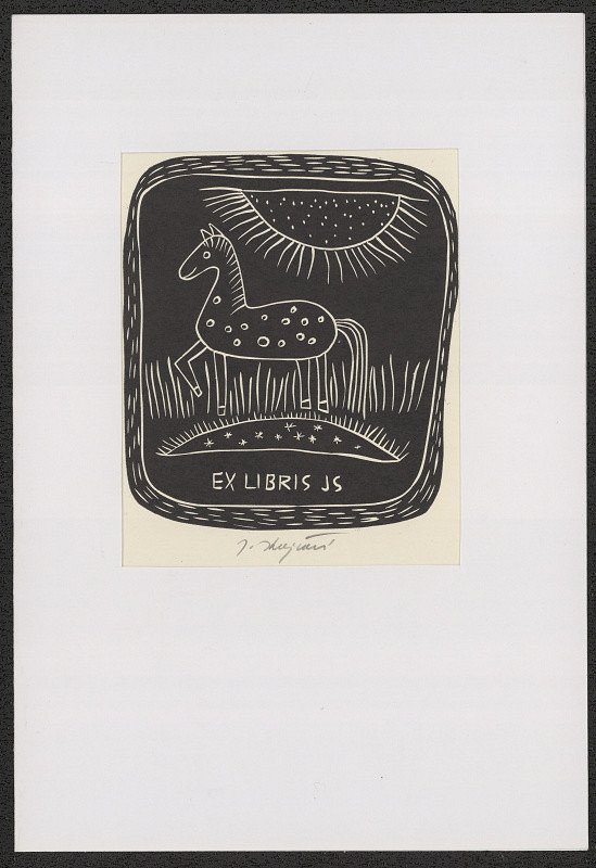 Jana Krejčová – Ex libris JS 