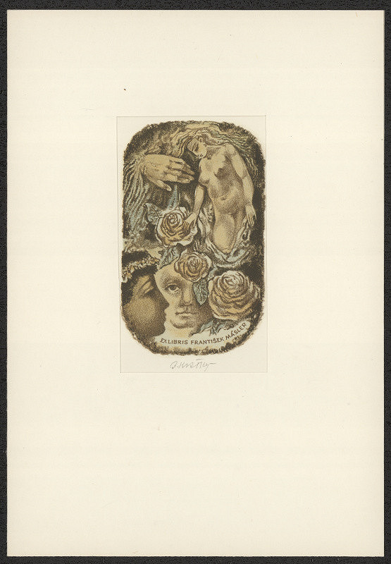 Bohumil Krátký – Ex libris František Másler 