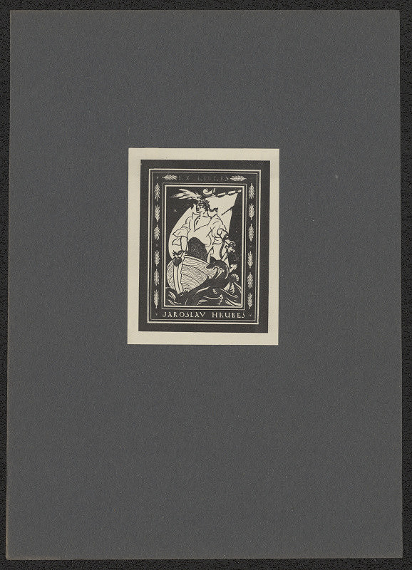 Bohumil Krs – Ex libris Jaroslav Hrubeš 