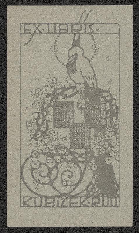 Rudolf (Ruda) Kubíček – Ex libris Kubíček Rud. 