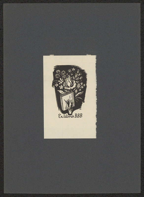 Rudolf (Ruda) Kubíček – Ex libris BBB 