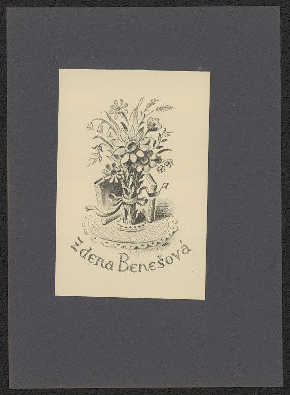 Rudolf (Ruda) Kubíček – Zdena Benešová 