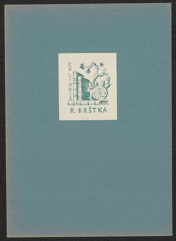Rudolf (Ruda) Kubíček – Ex libris R. Drštka 