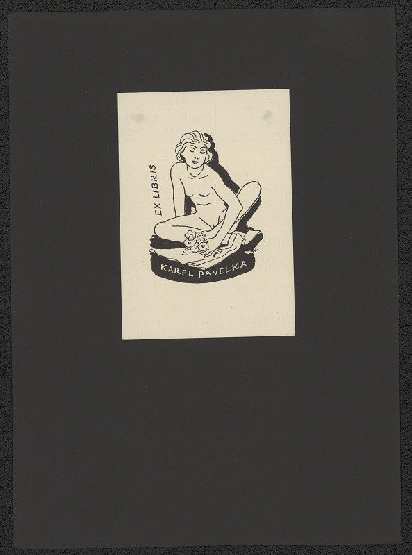 Rudolf (Ruda) Kubíček – Ex libris Karel Pavelka 