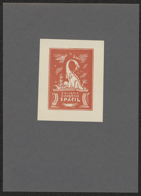 Rudolf (Ruda) Kubíček – Ex libris Jindřich Spáčil 