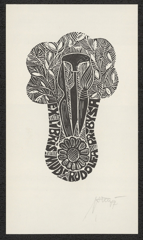 Zbigniew Kubeczka – Ex libris MUDr. Rudolfa Pribyša 