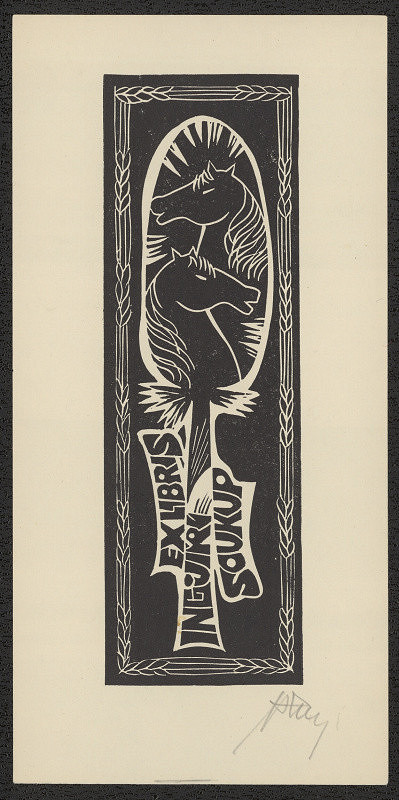 Zbigniew Kubeczka – Ex libris Ing. Jiří Soukup 