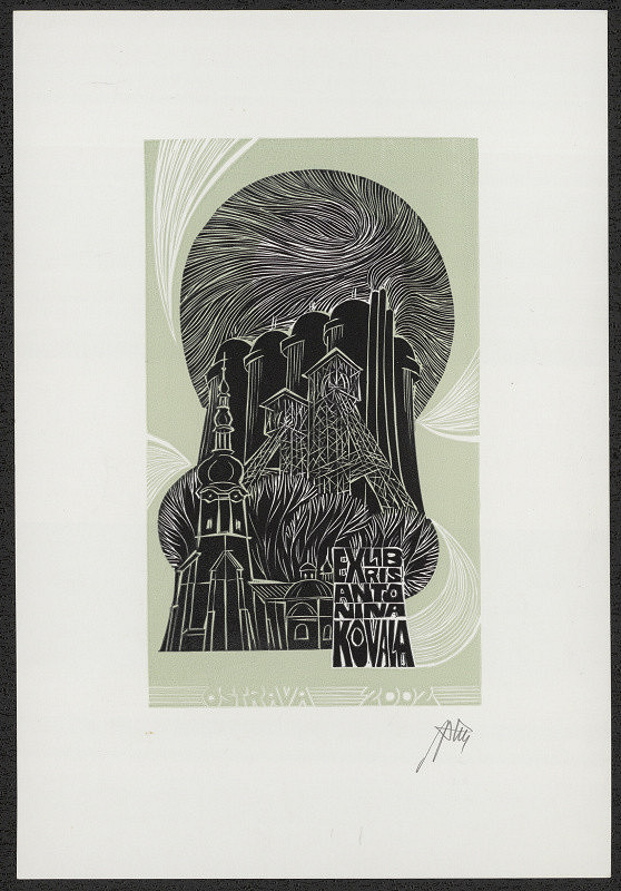 Zbigniew Kubeczka – Ex libris Antonína Kovala 
