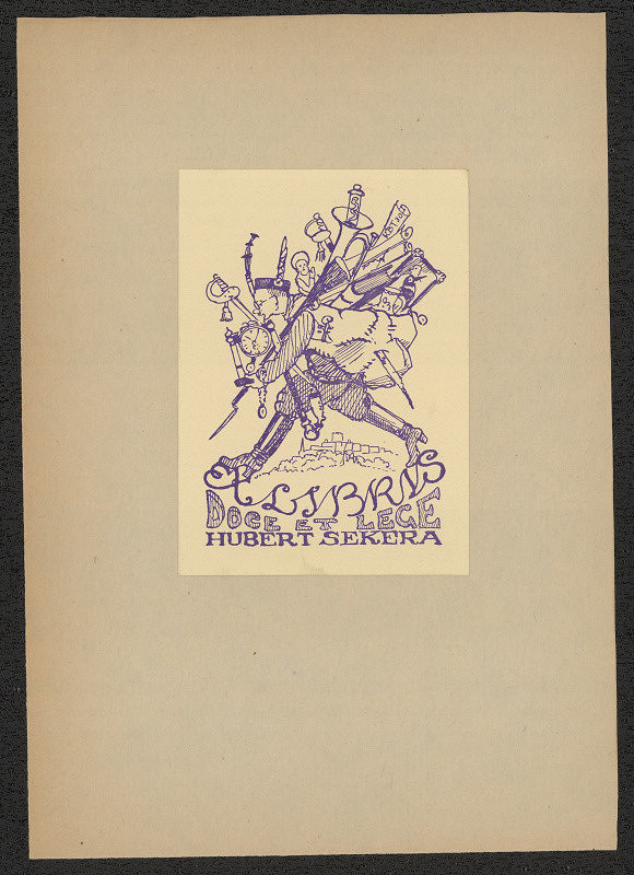 Antonín Kubát – Exlibris Hubert Sekera 
