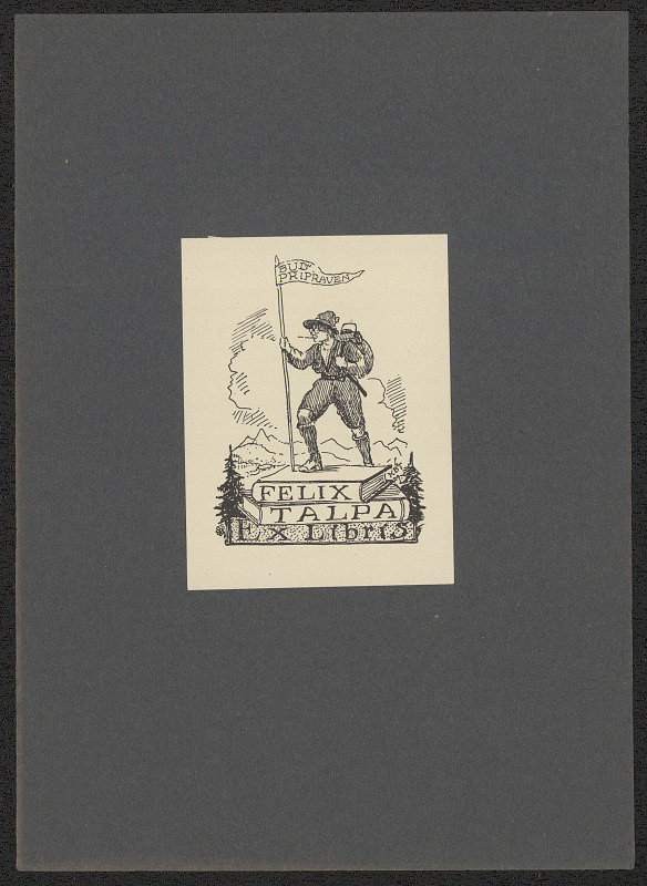 Antonín Kubát – Felix Talpa Exlibris 